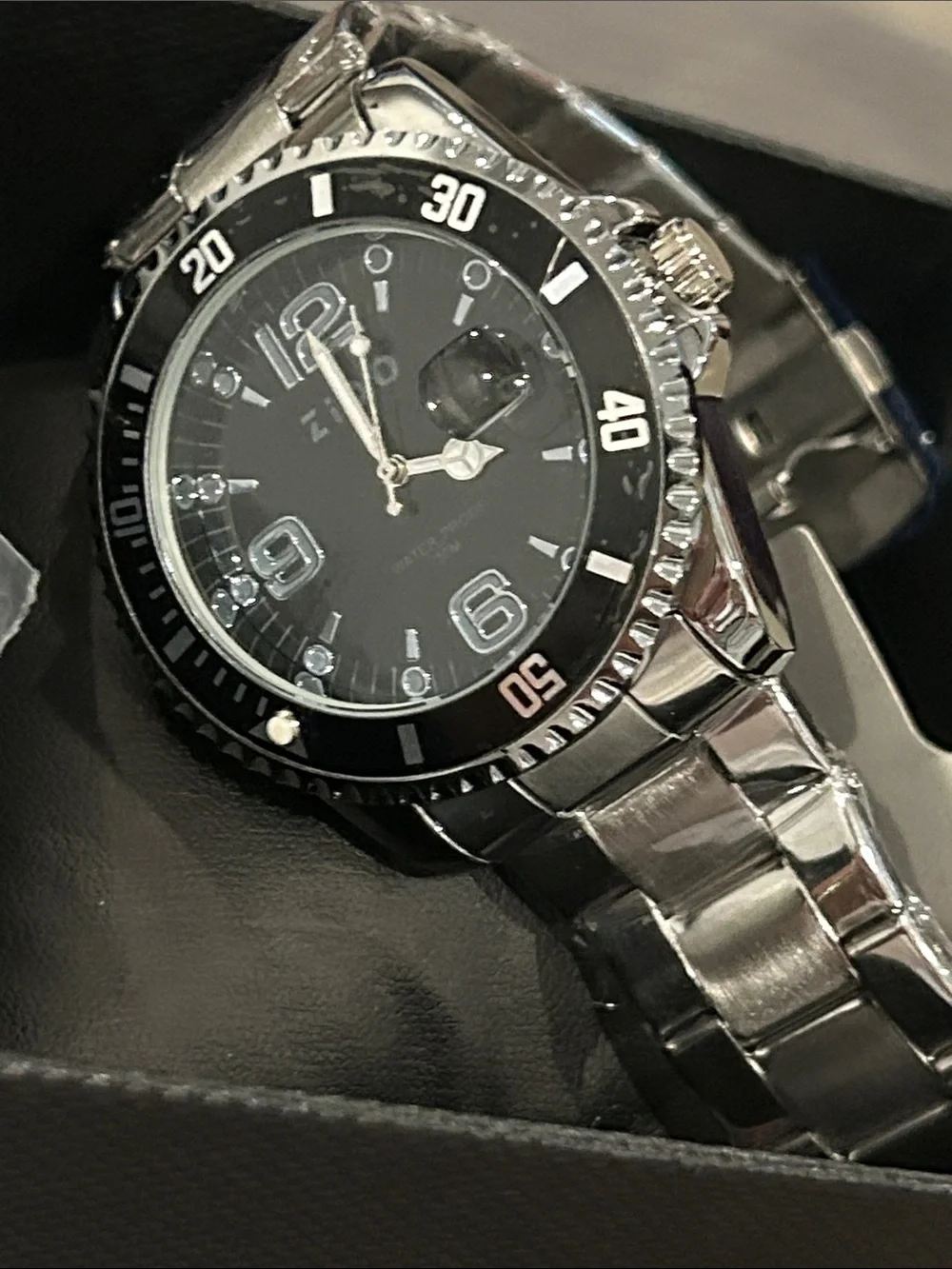 Automatic Stainless Steel Mechanical Watch - Silver